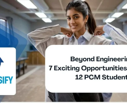 Career paths for Class 12 PCM students beyond engineering.